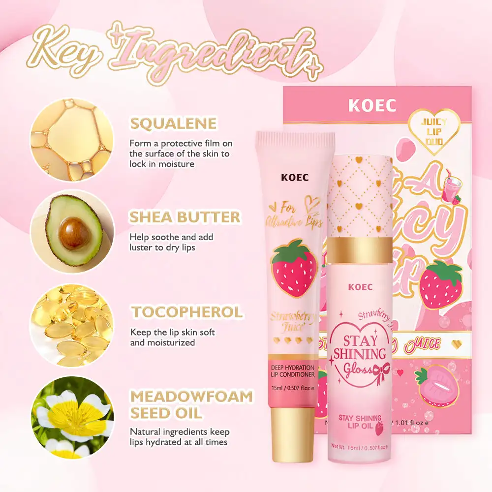 15ml*2 KOEC Strawberry Juice L - Squalane Oil Lightweight recensione e prezzo